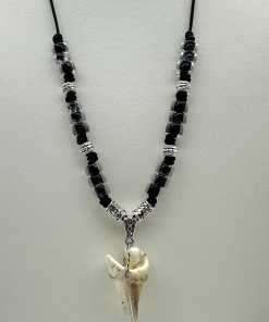 Back in Black Shell Necklace