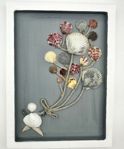Balloons Scallop Shell Art
