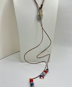 Bronze Oyster Shell Lariat